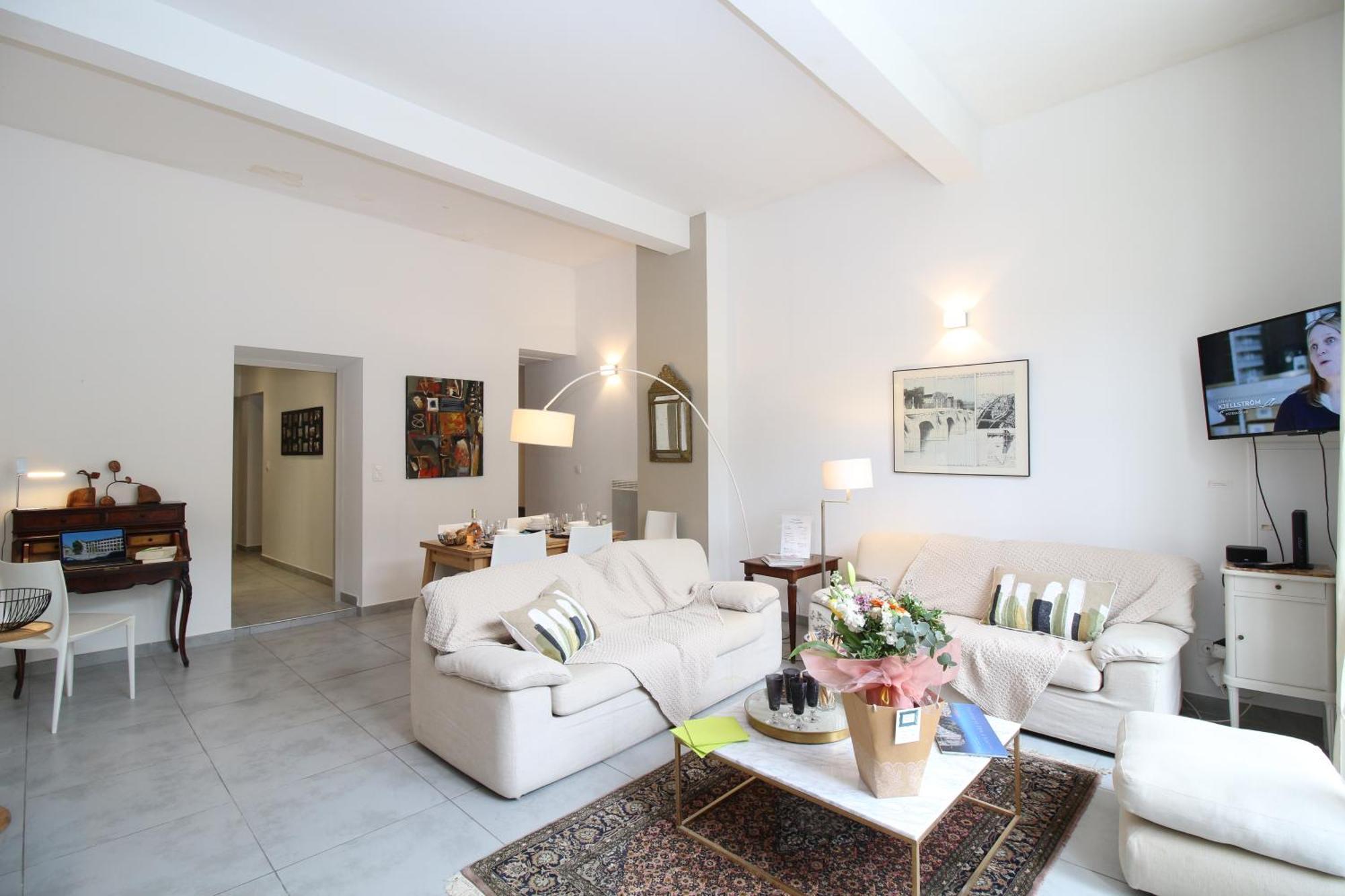 T3 Appartement Hypercentre Proche Commerce- Parking - 2 Chambres Wifi Gratuit Avignon Buitenkant foto